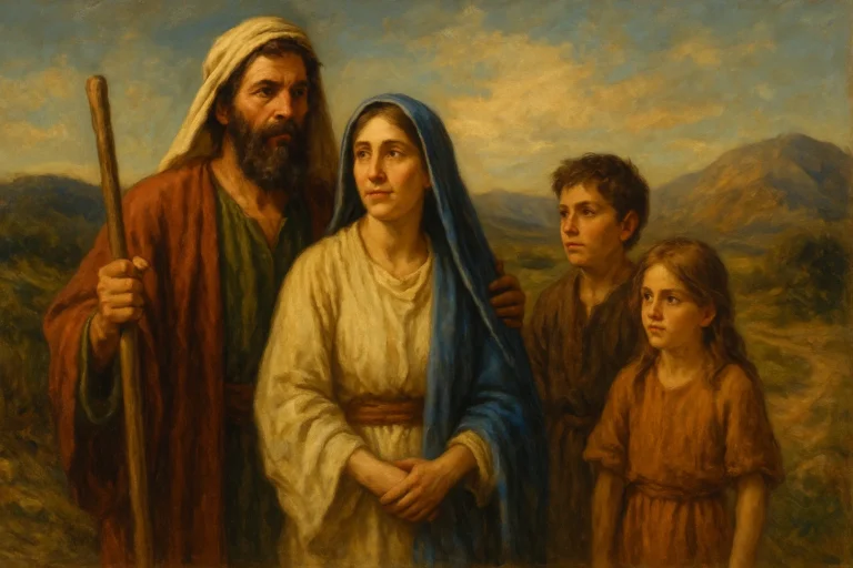 Elkana z rodziną w Ramataim-Sofim